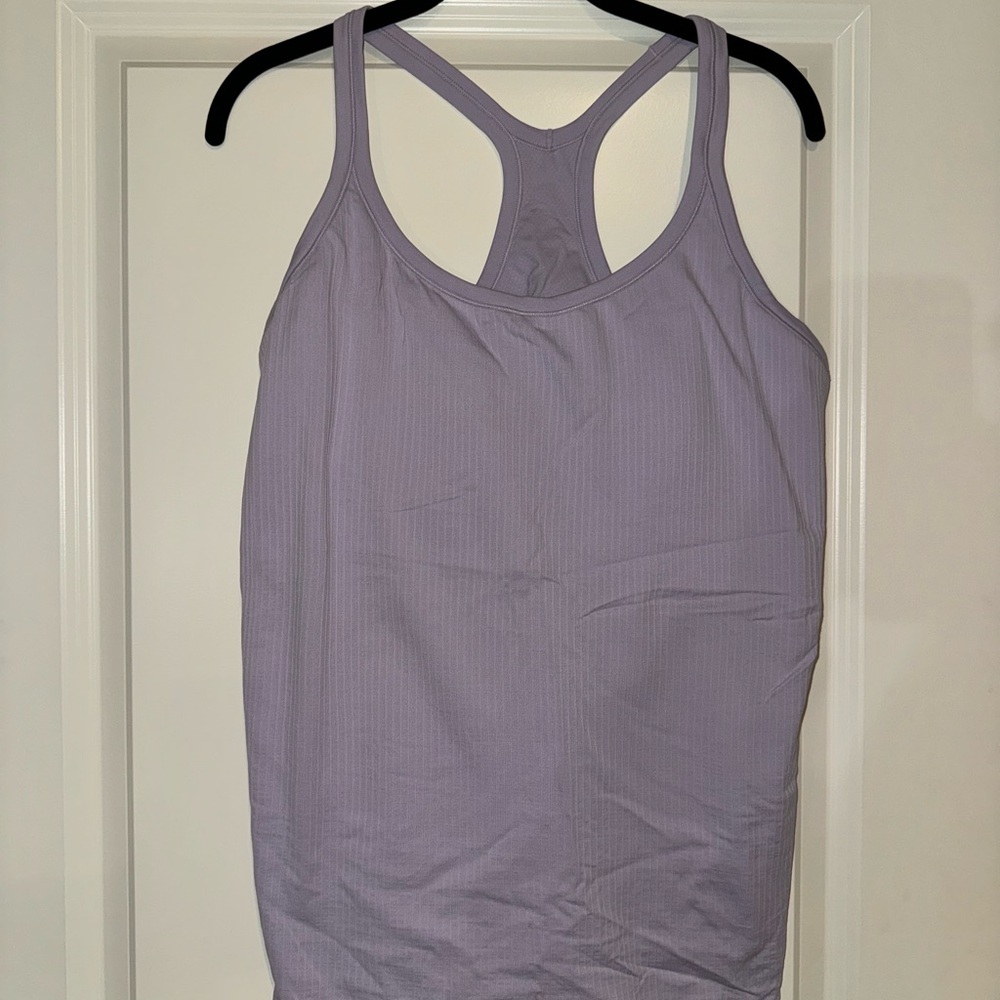 lululemon athletica Purple Racerback Tank Top